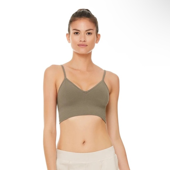 ALO Yoga Intimates & Sleepwear Alo Yoga Delight Bra S In Olive